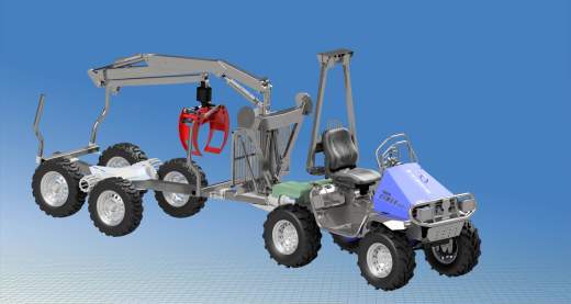 A3004227-拖拉机木材运输车缩略图